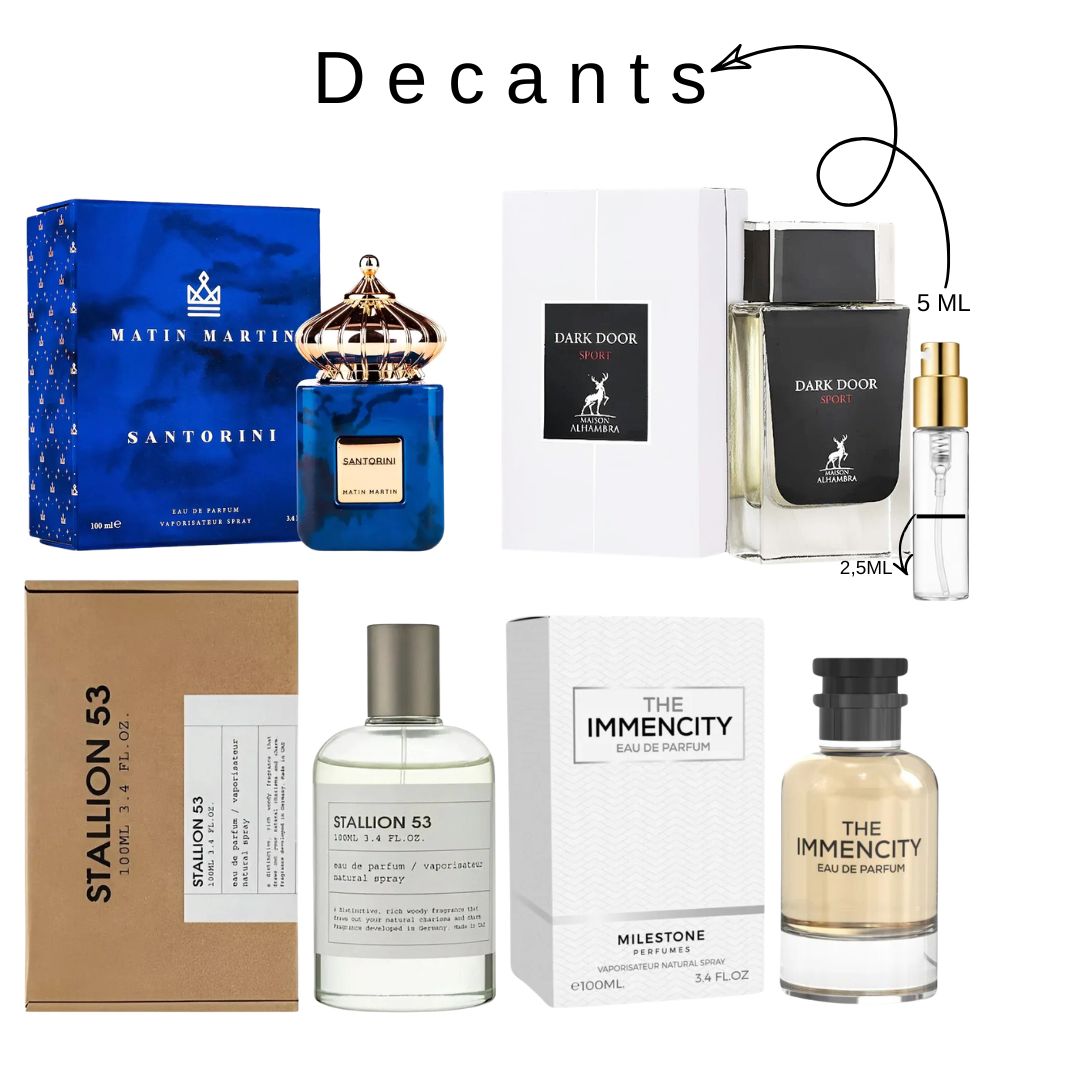 Combo 3| 4 DECANTS- Versátiles Arabes Masculinos 5 Ml