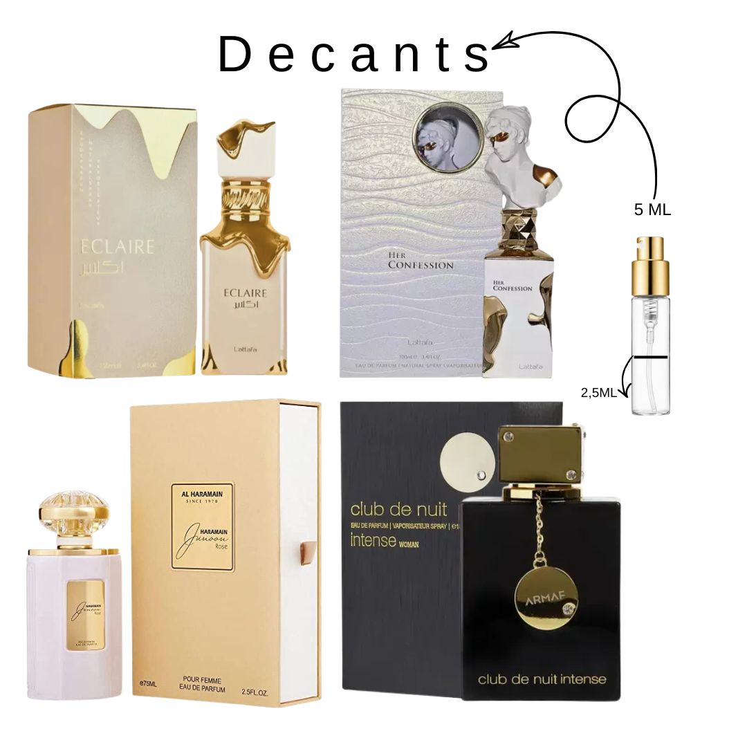 Combo 2 | 4 DECANTS- Salidas Nocturnas Arabe Femenino 2,5 Ml